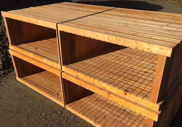 Bruynzeel staander massief hout