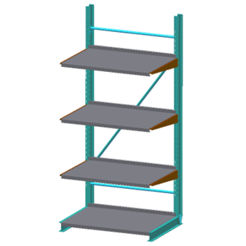 Schappen draagarmstellingen NLM