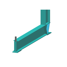 Separtie nok demonteerbaar