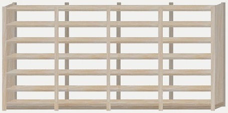 Configureer uw houten stelling